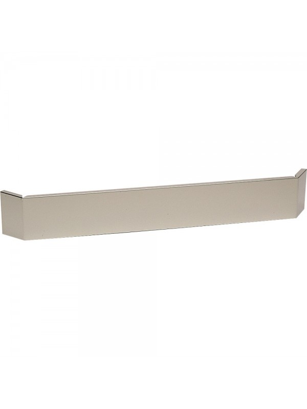 Frontal plinths in stainless steel external angle