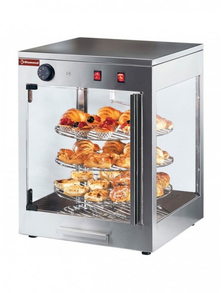 Heated display rotatif D.420 mm