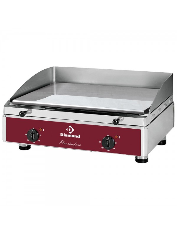Electric smooth cooking surface, chrome coated