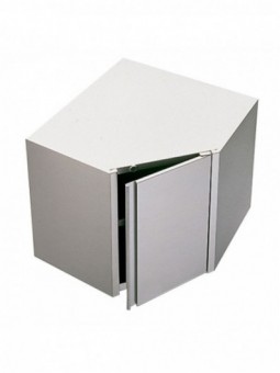 Wall cupboard angle 90°