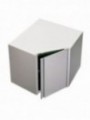 Wall cupboard angle 90°