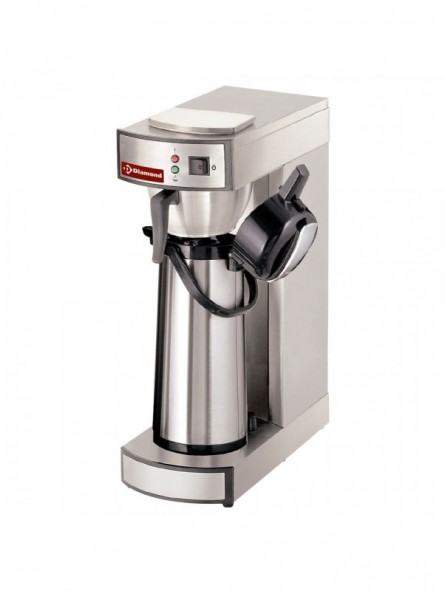Coffee percolating machine- 1 group with thermos 2,2 Lit. - Semi-automatic