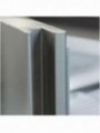 Ventilated refrigerator, 150 liters. stainless steel