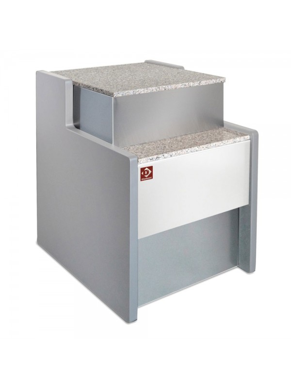 Cashier element 700 mm - GREY/WHITE