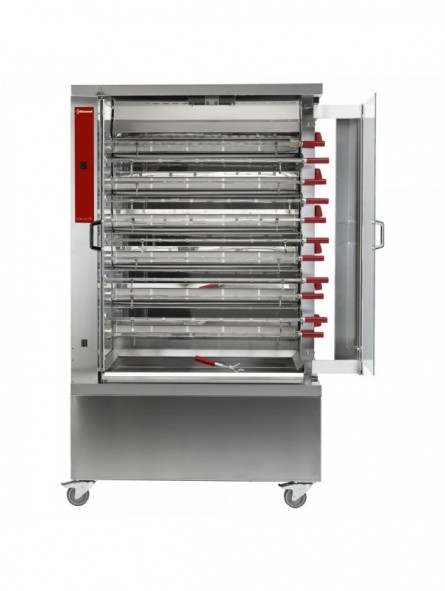 Chicken gas roaster, 11 spits (66chickens)