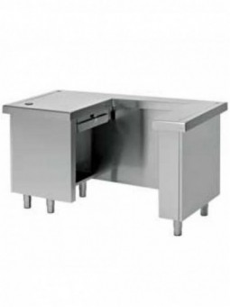Cashier unit (left)