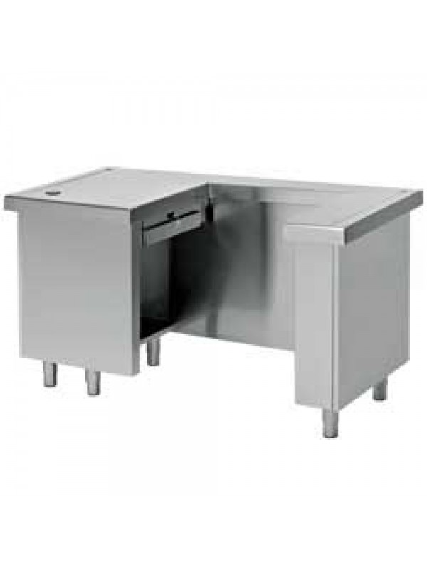 Cashier unit (left)