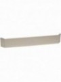 Frontal plinth in stainless steel external angle