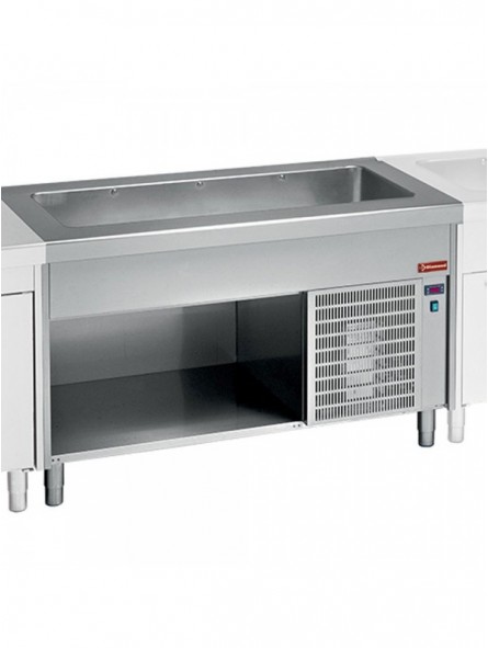 Cooled tank on open cupboard 3x GN 1/1