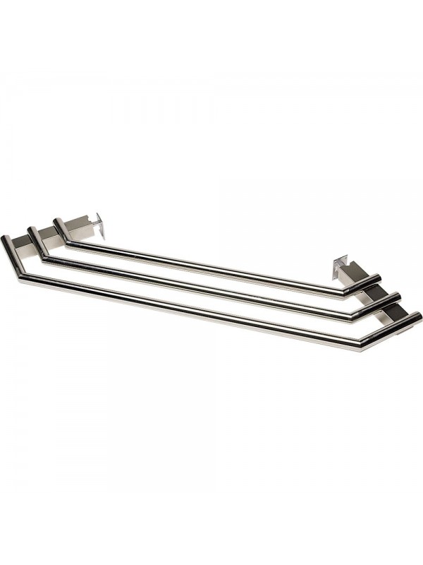 Rampe à plateaux tubulaire d'angle 90° (externe S80/AE90)