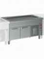 Refrigerated top unit on refrigerated cupboard 4x GN 1/1