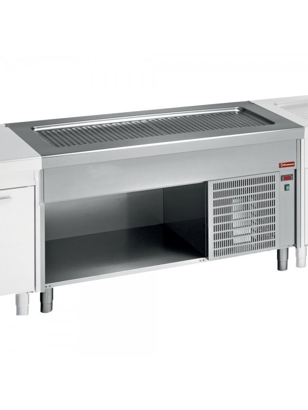 Refrigerated top unit on open cupboard 3x GN1/1