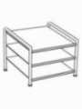 Glass hold unit, 3 levels