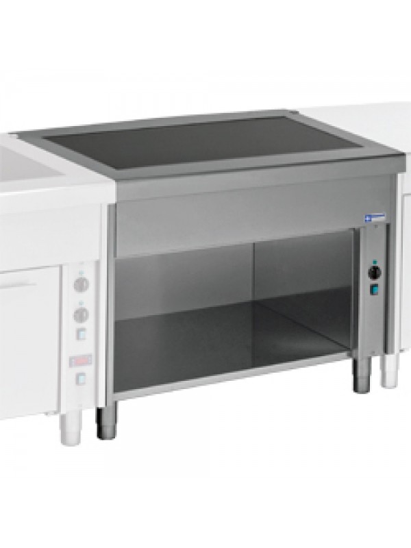 Vitro-ceramic element on cupboard 3x GN 1/1