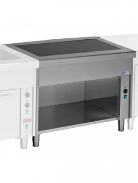 Vitro-ceramic element on cupboard 3x GN 1/1
