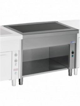 Vitro-ceramic element on cupboard 4x GN 1/1