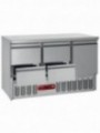 Refrigerating table composed of :