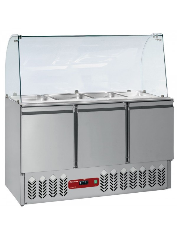 Set saladette & Kit curved glass :