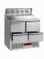 Refrigerating table composed of :