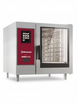 Electric oven "TOUCH" boiler steam and convection 6xGN1/1+ Cleaning