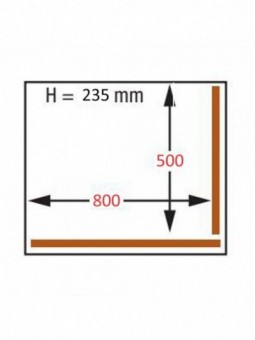 Vacuum machine, chamber 500x800xh200 mm - 100 m3/h