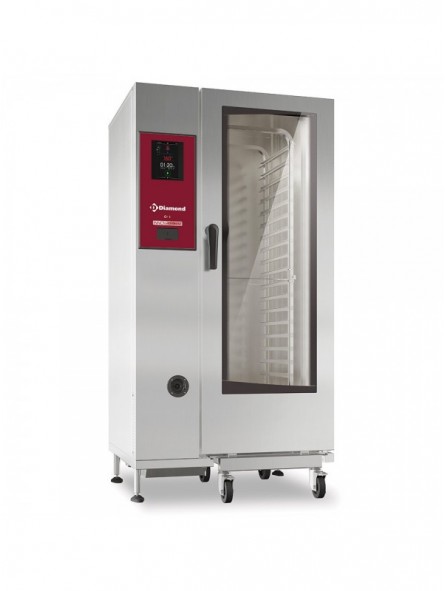 Gas oven "TOUCH" direct steam and convection 20xGN1/1+ Cleaning