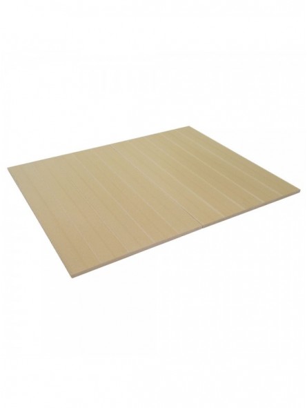 Optional per chamber : floor heating stone
