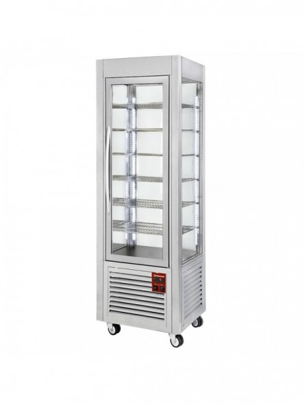 Panoramic display, 5 levels, 360 LT, Stainless Steel.