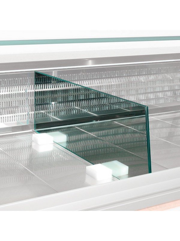 Seperation display in glass (L.500 mm)