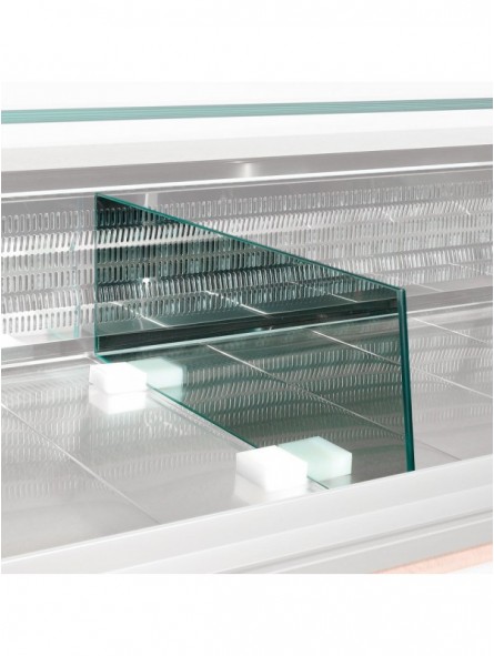 Seperation display in glass (L.700 mm)