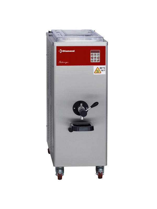 Pastorisator 60 liter/u, luchtcondensor