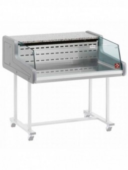 Comptoir vitrine réfrigérée - vitre self-service