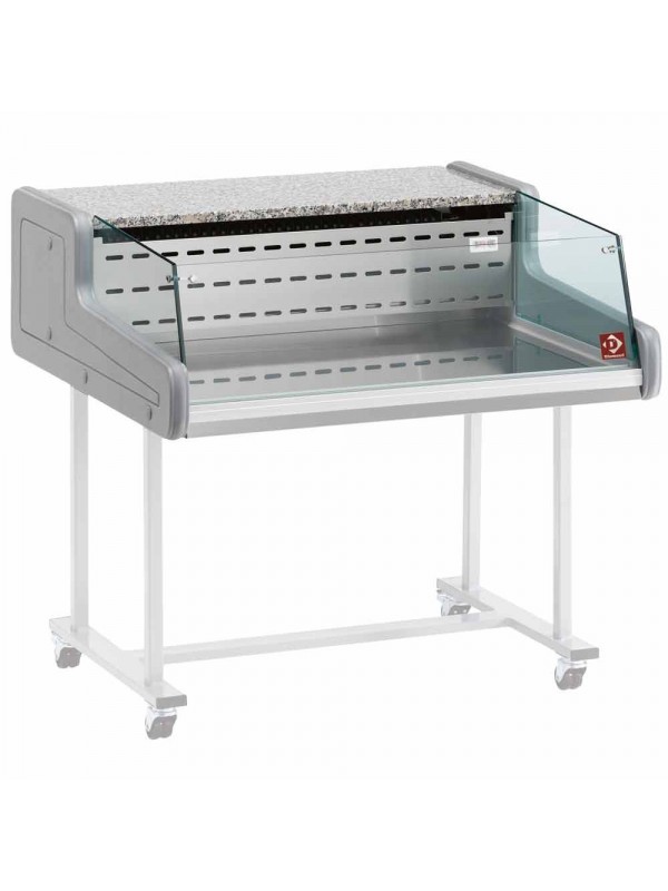 Comptoir vitrine réfrigérée - vitre self-service