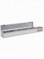 Refrigerated structure GN 10x1/4, 1x1/9 , with lid