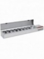Refrigerated structureGN 10x1/3, with lid