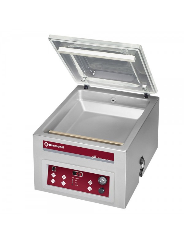 Vacuum machine, chamber 350x370xh150 mm - 16 m3/h