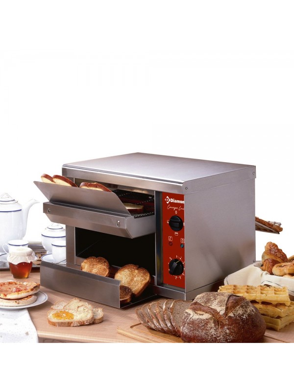 Automatic toaster, 540 toasts/hour