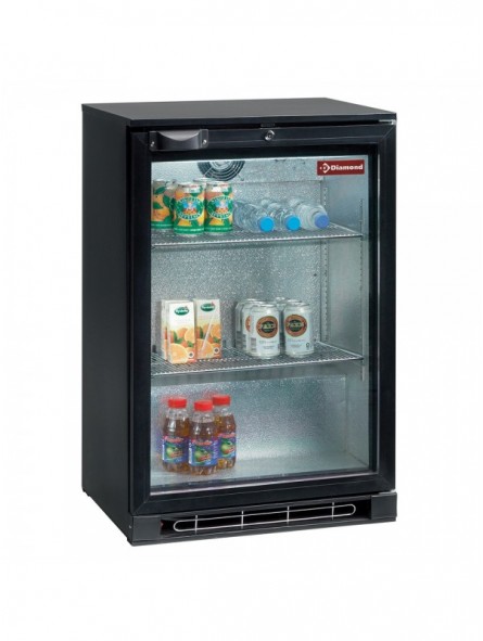 Ventilated bottle cooler, "Back Bar", 1 swingdoor