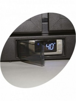 Ventilated bottle cooler, "Back Bar", 2 swingdoors