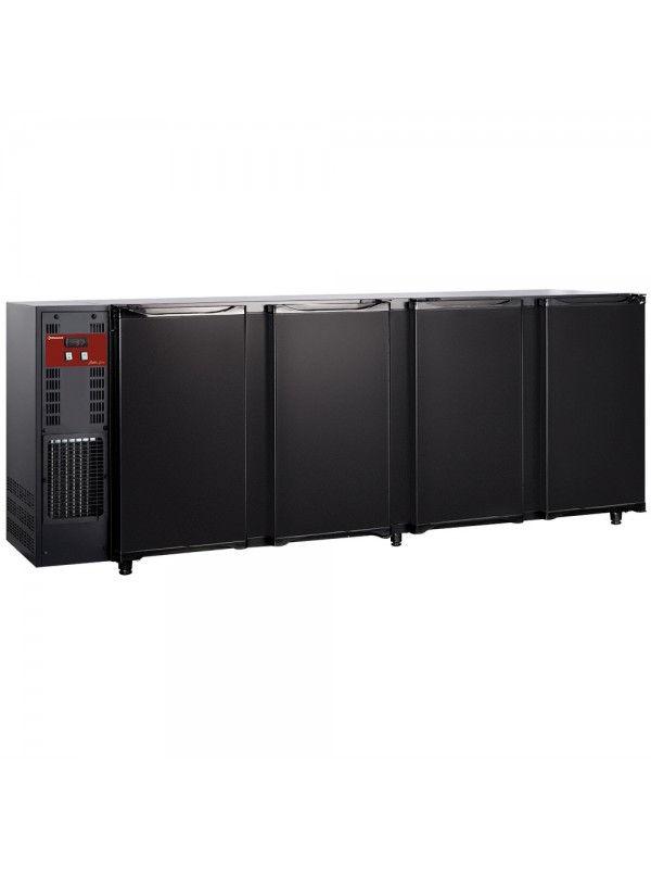 Back Bar Cooler 4 doors, 783 liters
