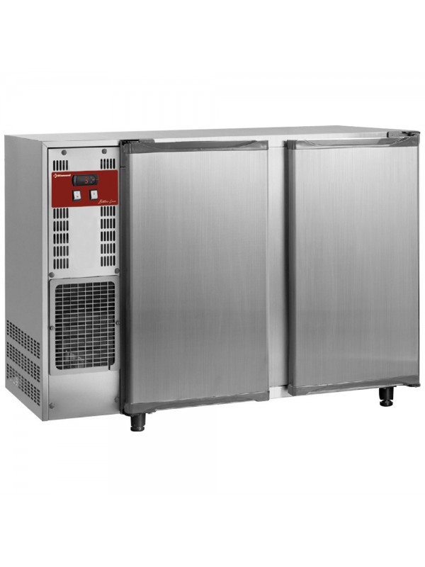 Flessenkoeler, roestvrij staal, 2 deuren, 375 liters