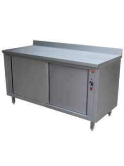 Heating cupboard 2 sliding doors, wall