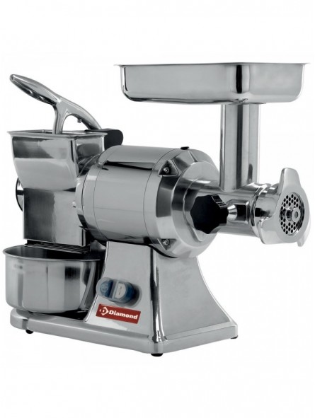 Combination meat grinder n° 12 and parmesan grater