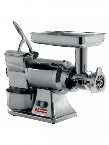Combination meat mincer n°22 and parmesan grater