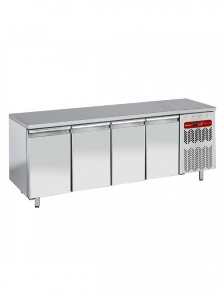 Ventilated freezing table, 4 doors GN 1/1