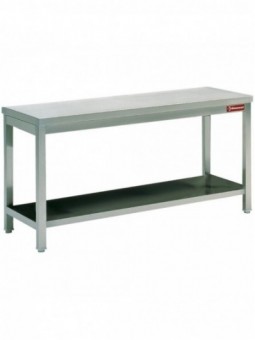 Work table with  undershelf