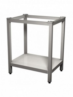 Undercarriage oven, with lower shelf