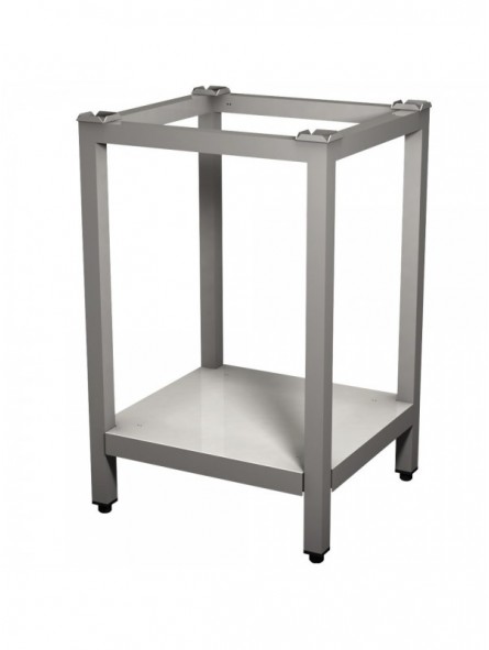 Undercarriage oven, with lower shelf