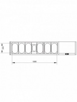 Geheel Koelkast tafel & gekoelde structuur :