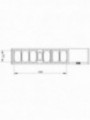 Geheel Koelkast tafel & gekoelde structuur :